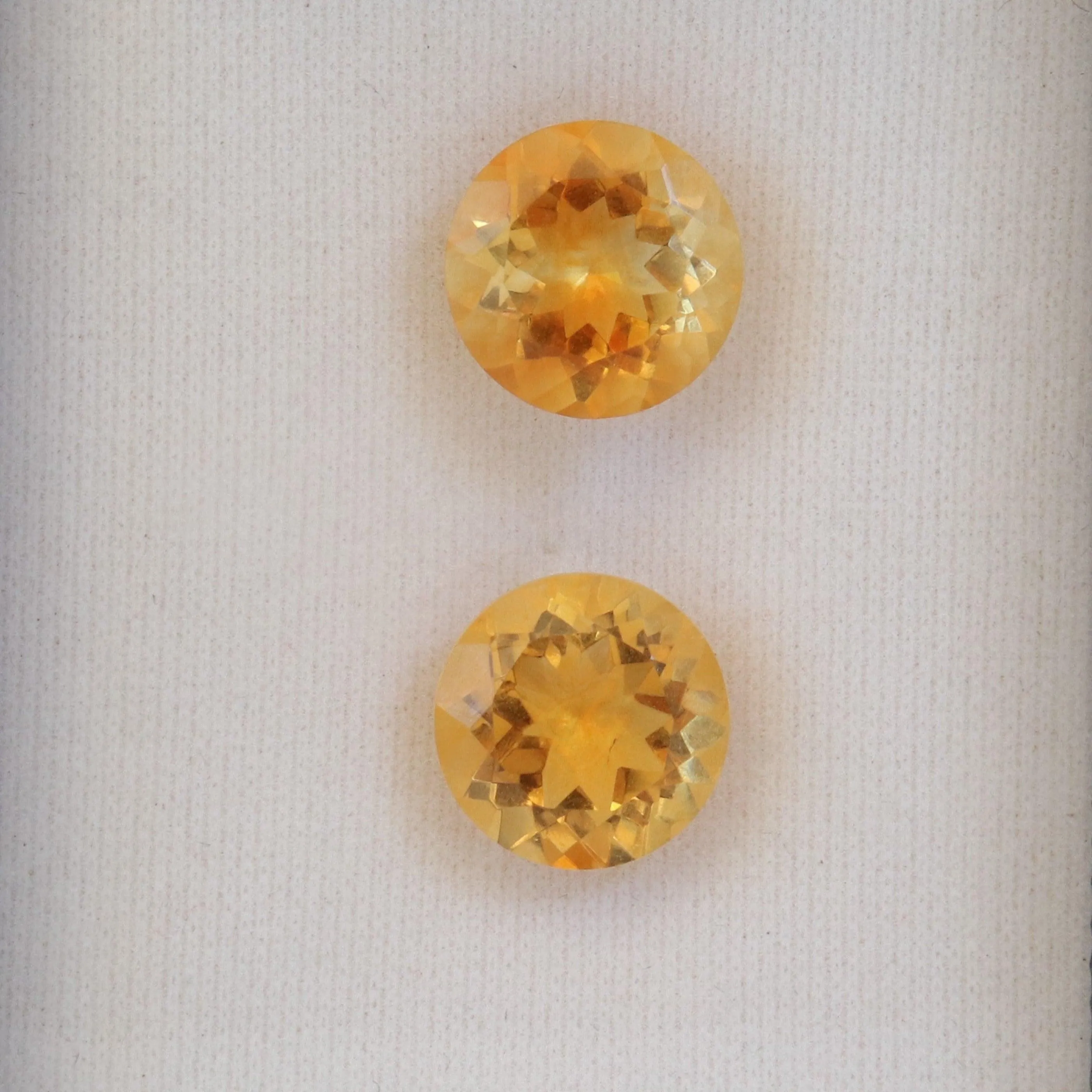 11mm Round Citrine Stone