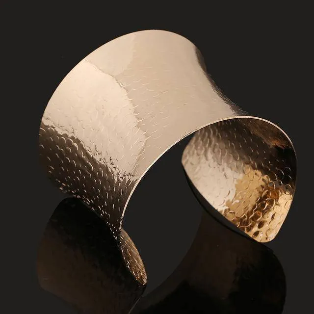 17 Designs Vintage Geometric  Punk Metal Women Charm Bracelet Bangles