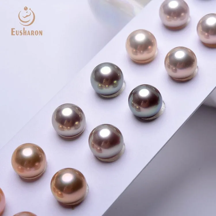 8.5-9.5mm SAAA&AAA  Natural Color Aurora Freshwater Paired Pearls