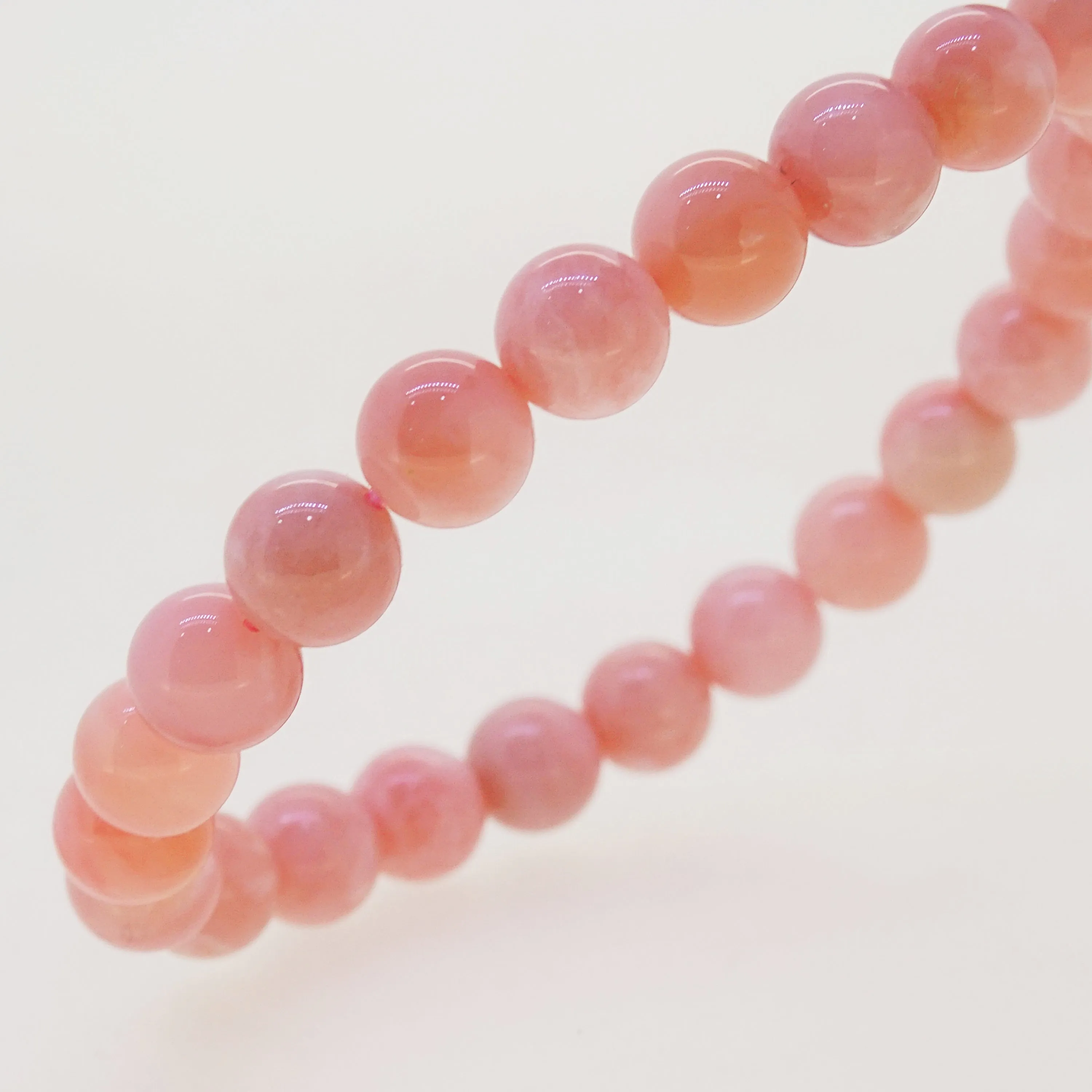 A-Grade Pink Opal 7mm
