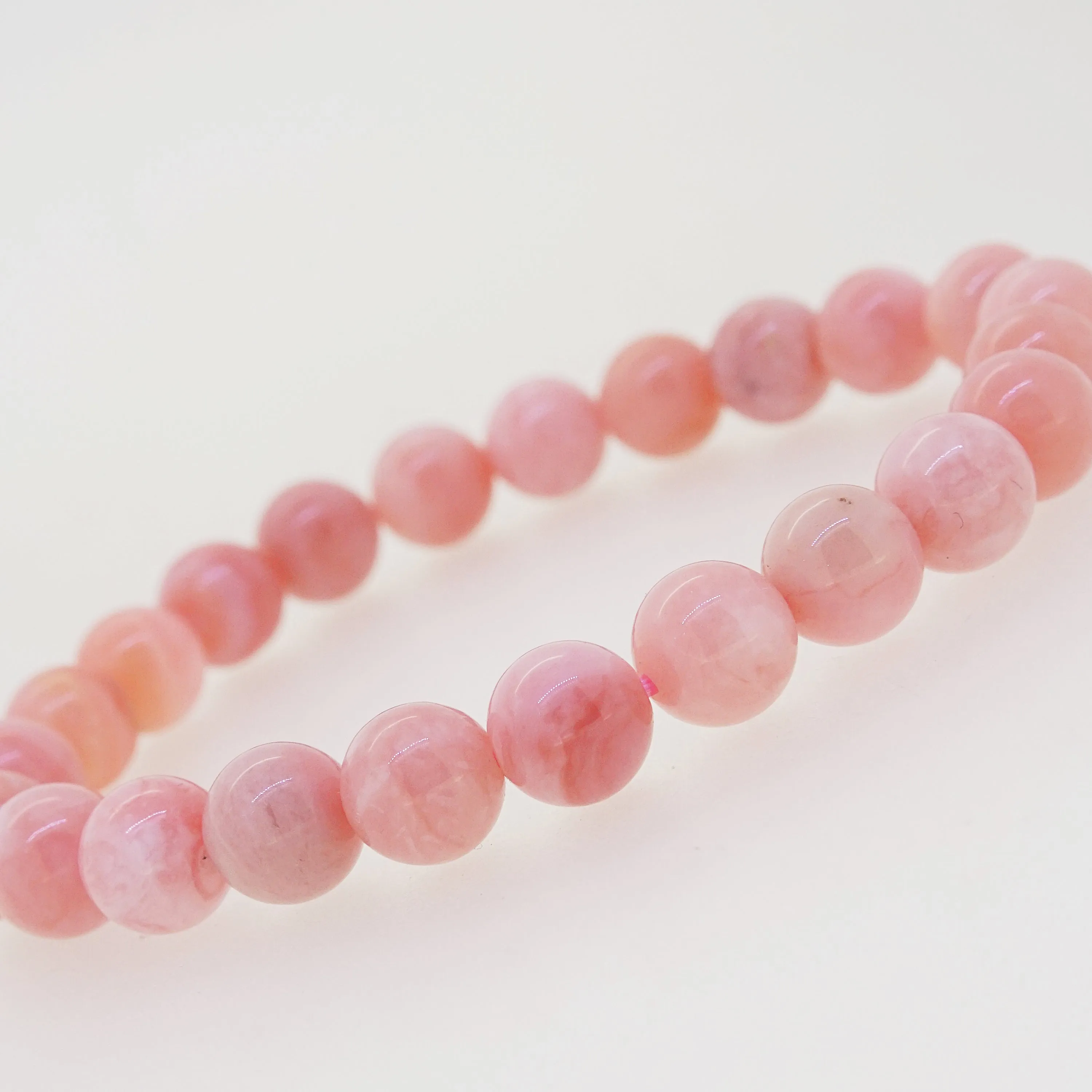 A-Grade Pink Opal 7mm