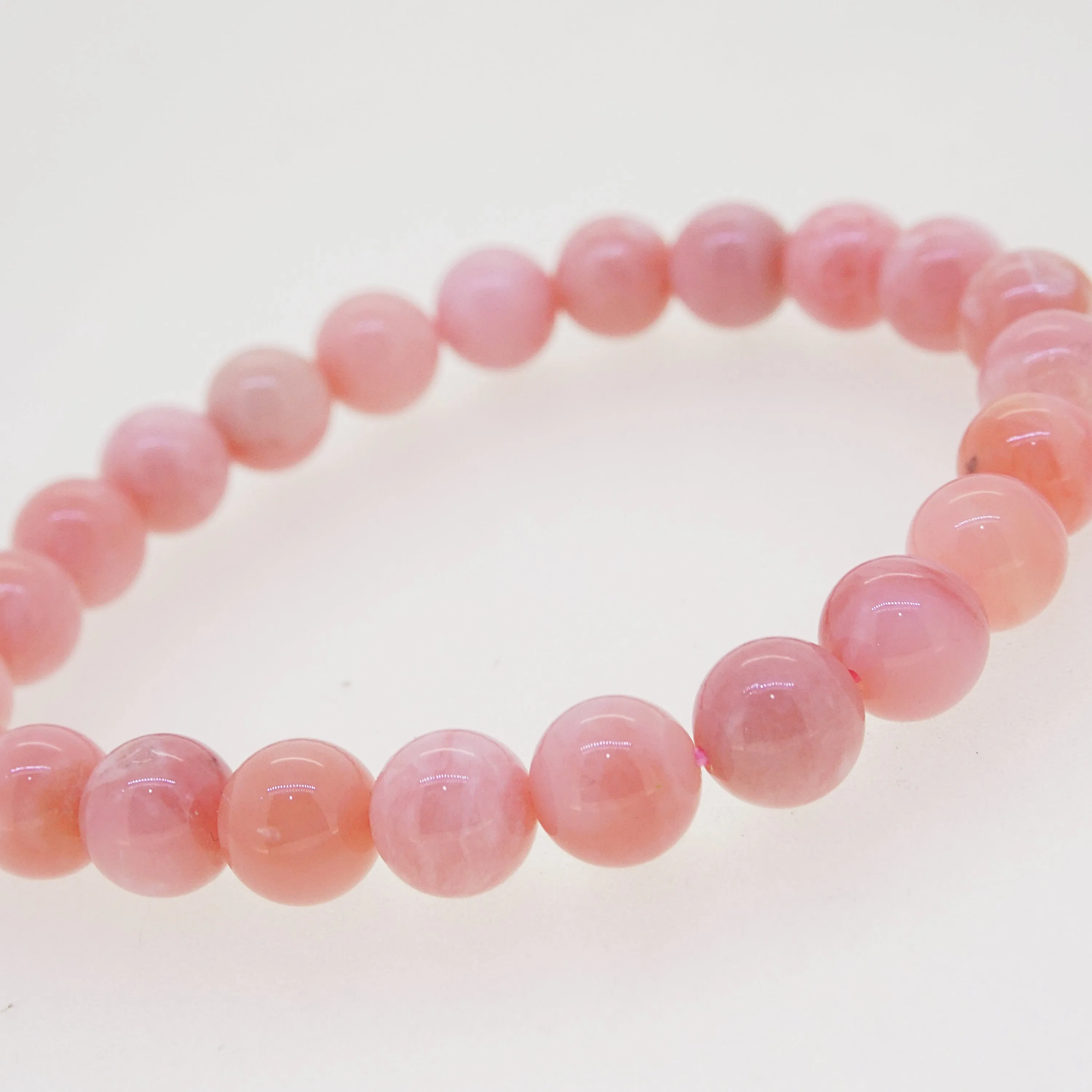 A-Grade Pink Opal 7mm