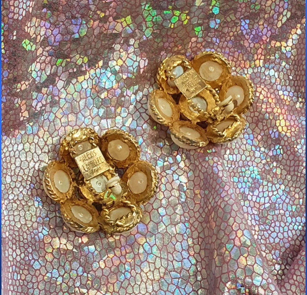 Alexis Lahellec pearl statement pearl earrings