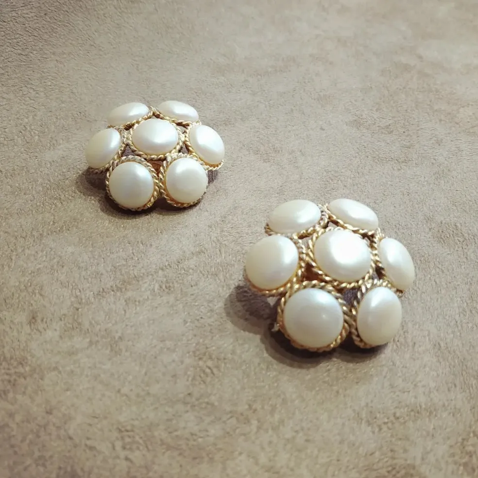 Alexis Lahellec pearl statement pearl earrings