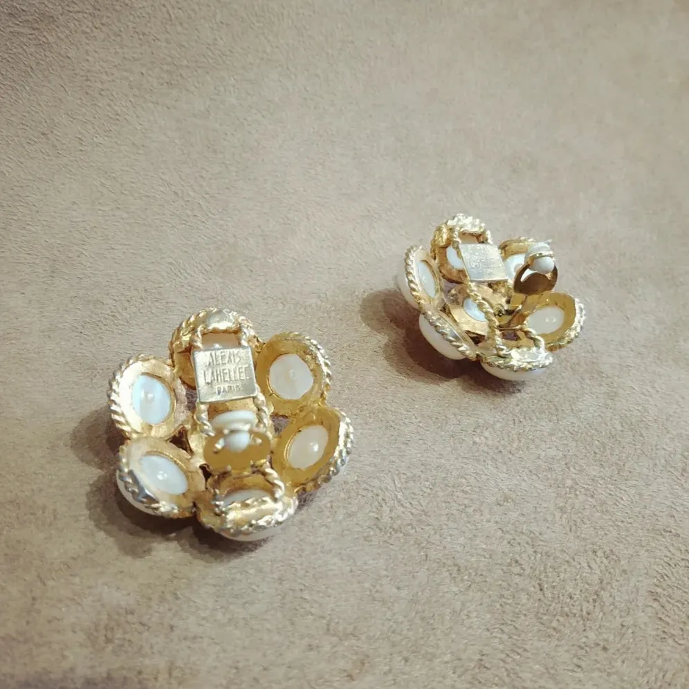 Alexis Lahellec pearl statement pearl earrings