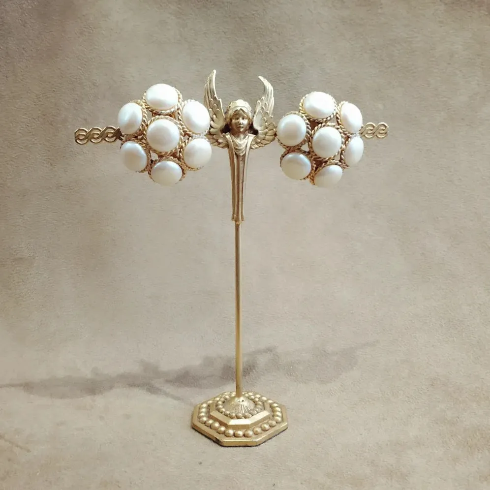 Alexis Lahellec pearl statement pearl earrings