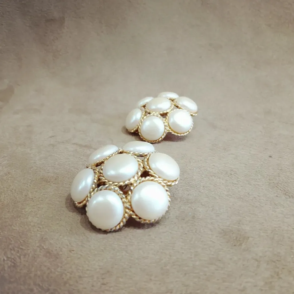 Alexis Lahellec pearl statement pearl earrings