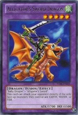 Alligator's Sword Dragon [TU08-EN008] Rare