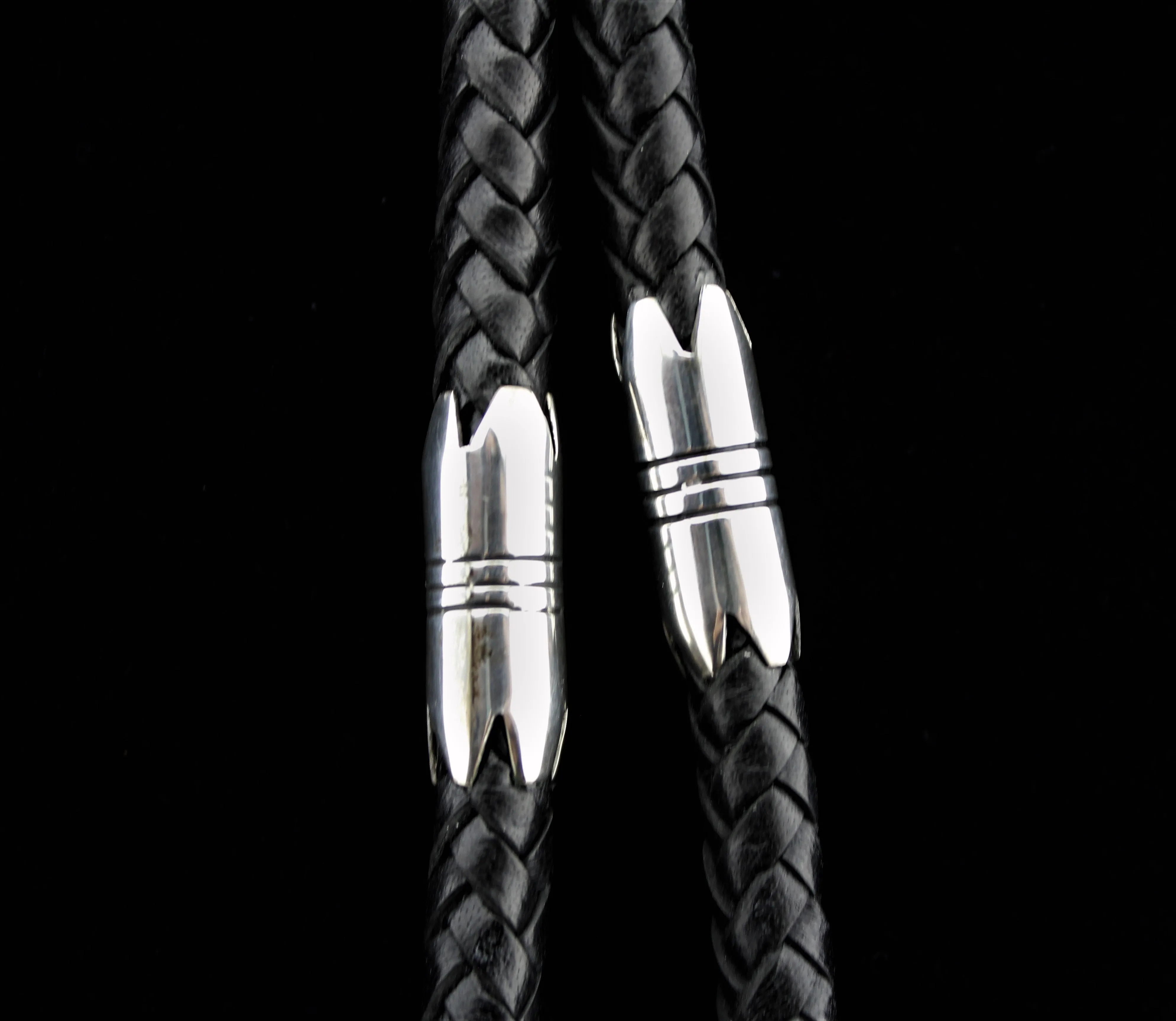 Alvin and Lula Begay Double Bolo Tie