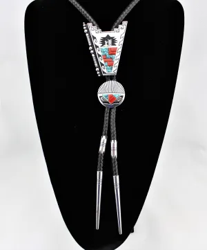 Alvin and Lula Begay Double Bolo Tie
