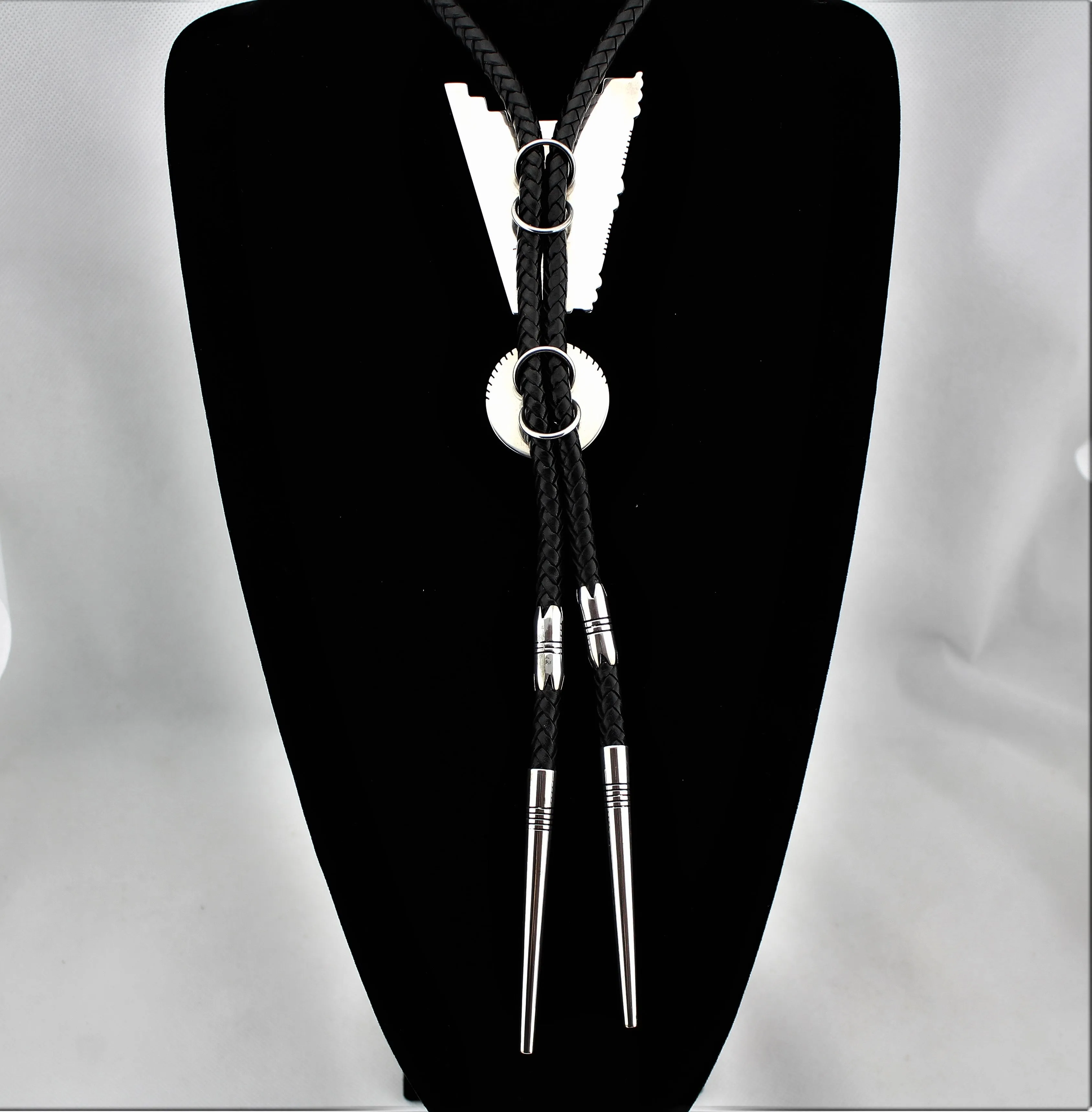 Alvin and Lula Begay Double Bolo Tie