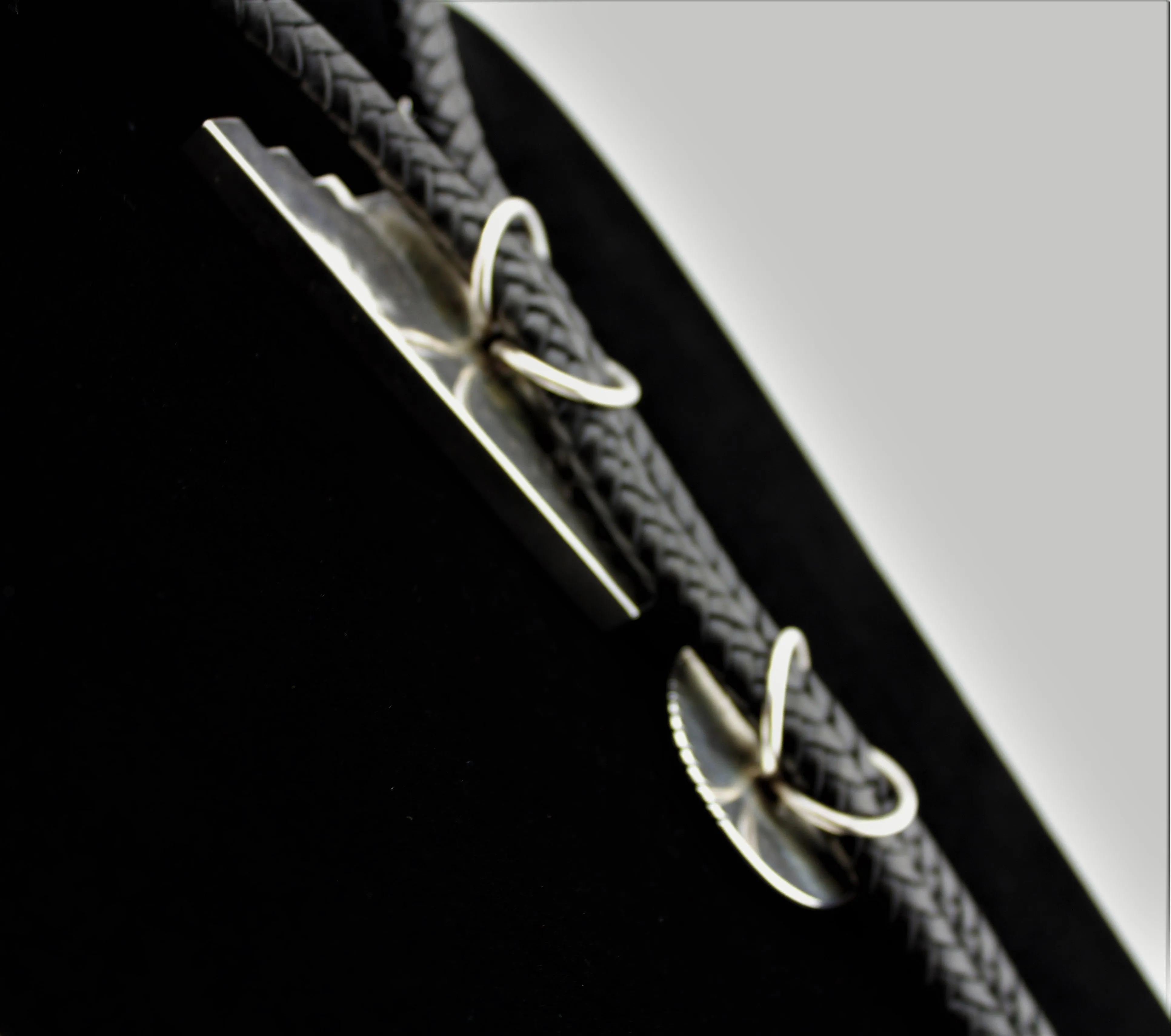 Alvin and Lula Begay Double Bolo Tie