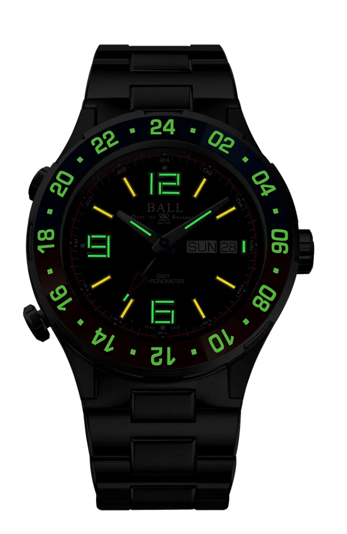 Ball Roadmaster Marine GMT Ceramic - DG3030B-S4C-BK