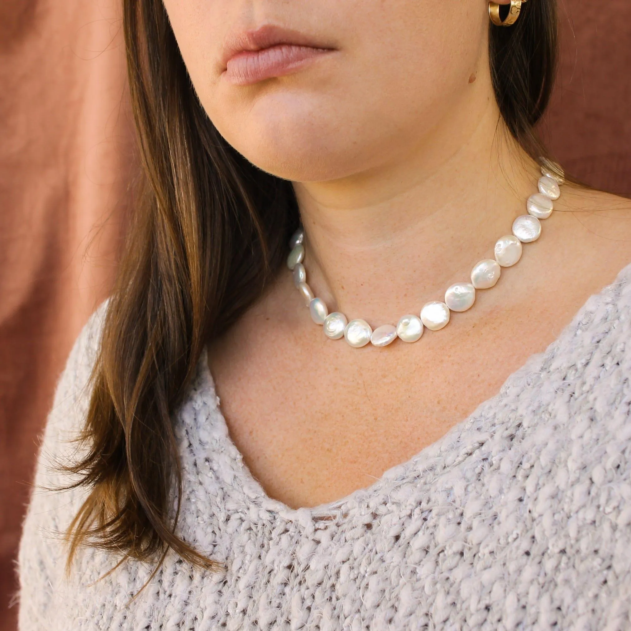 Baroque Misfit Pearl Necklace