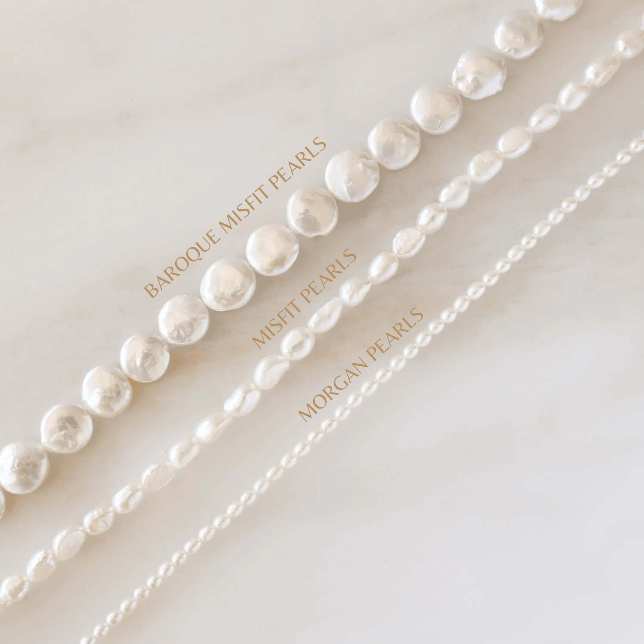 Baroque Misfit Pearl Necklace