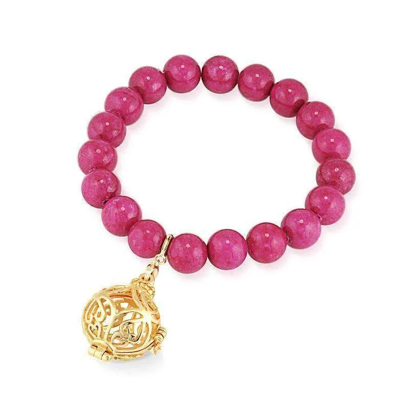Bead Perfumed Bracelet - Prosperity Gold