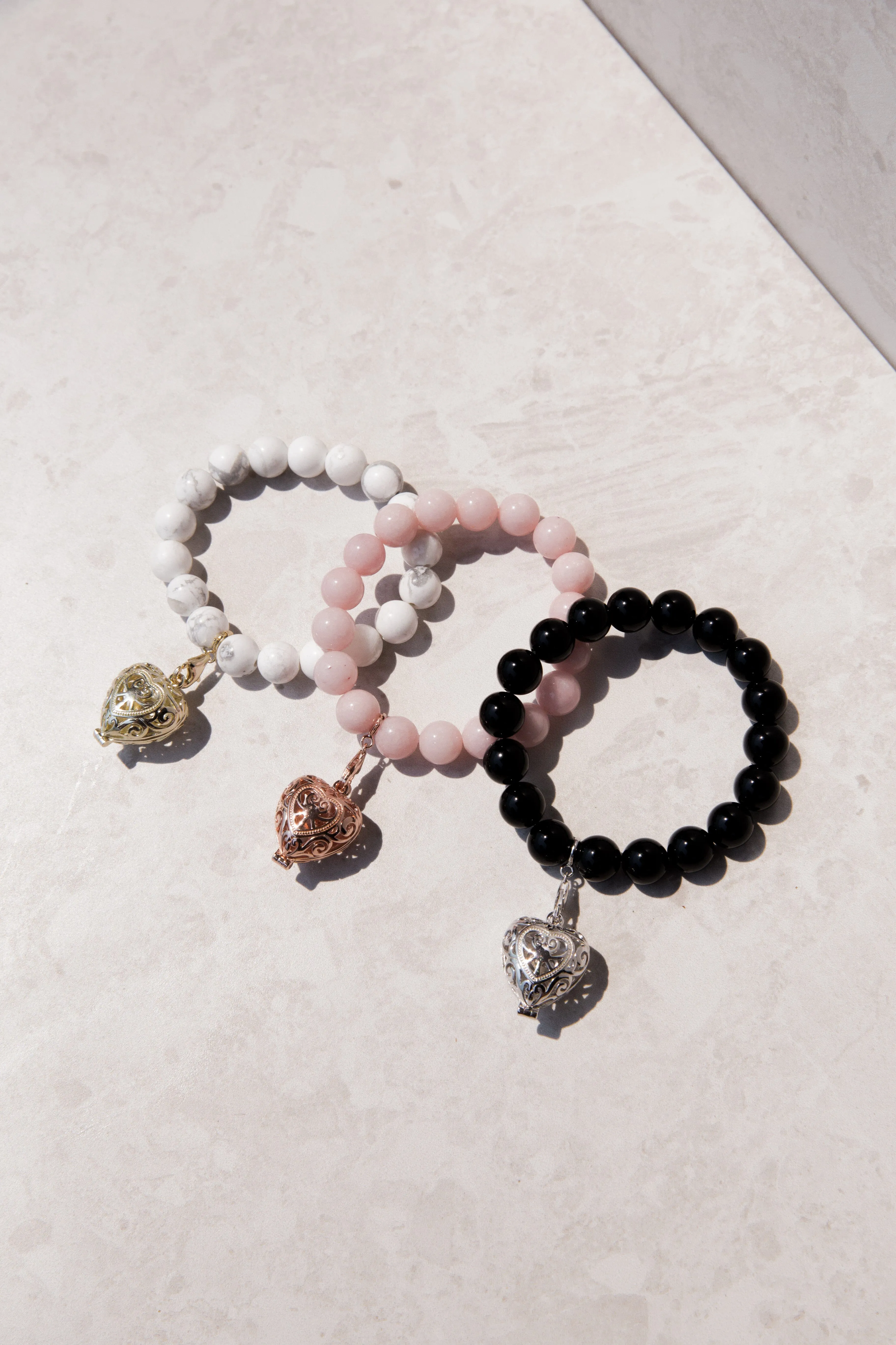 Bead Perfumed Bracelet - Prosperity Gold