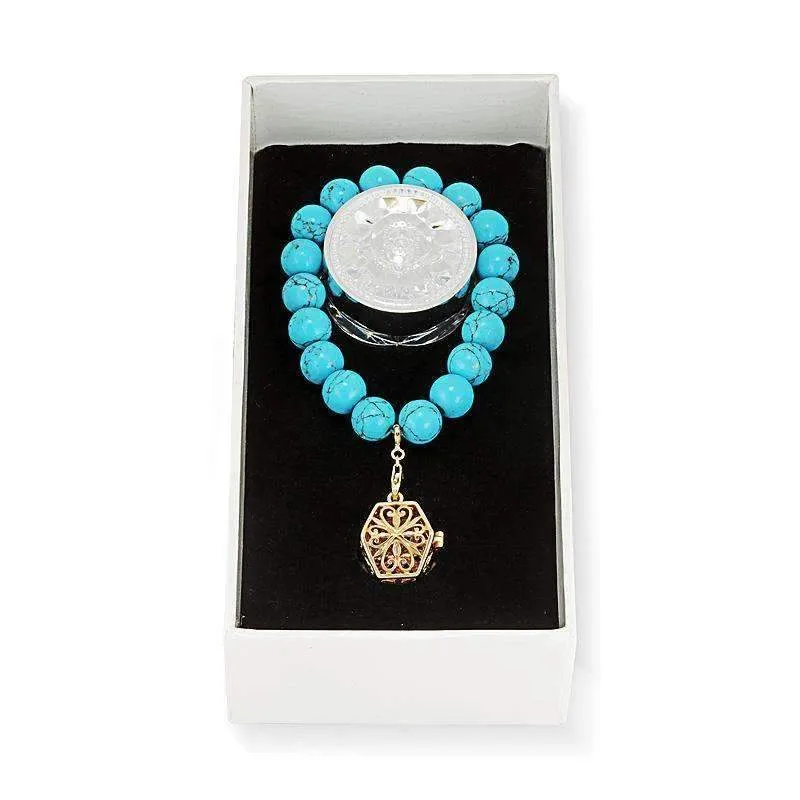 Bead Perfumed Bracelet - Prosperity Gold