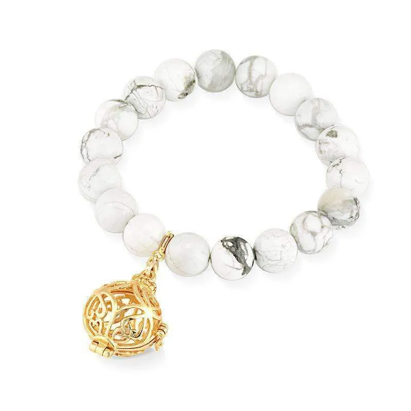 Bead Perfumed Bracelet - Prosperity Gold