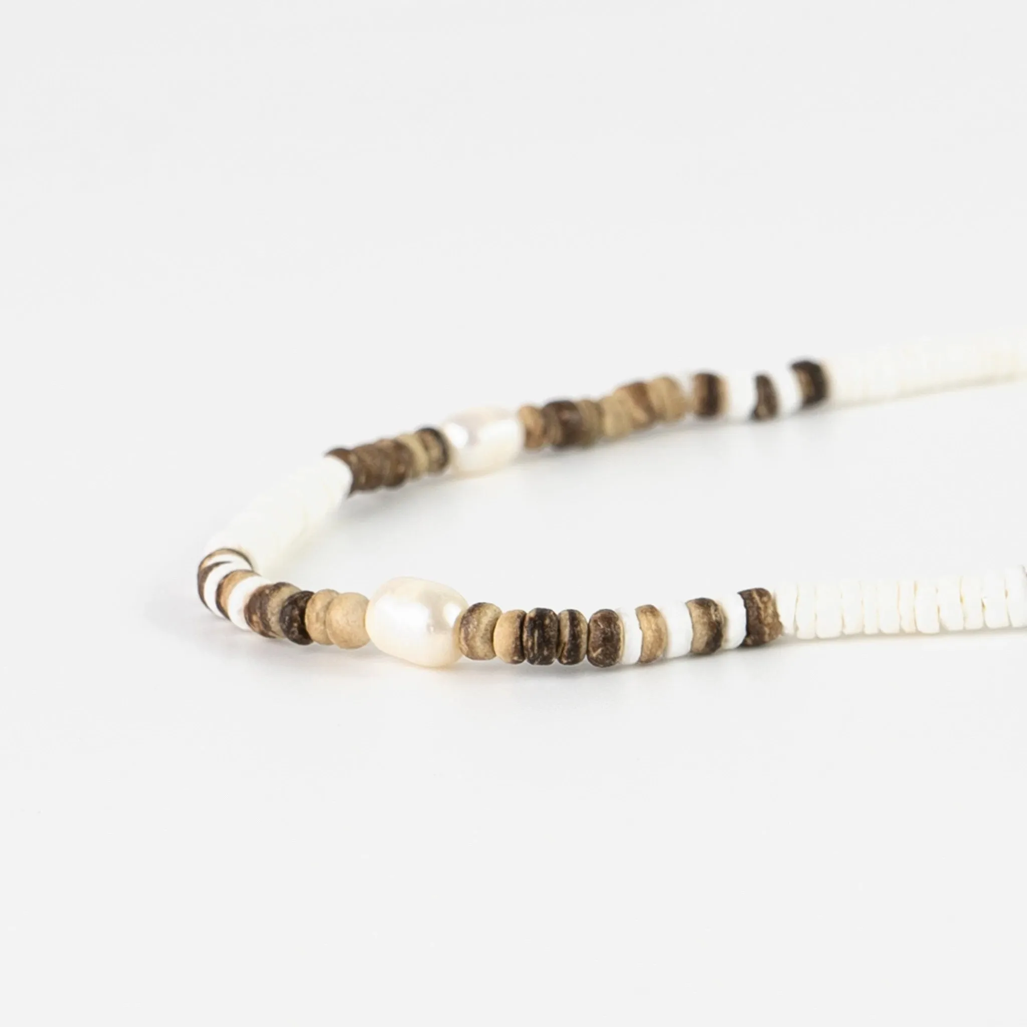 Candidasa Evil Eye & Pearl Necklace Set