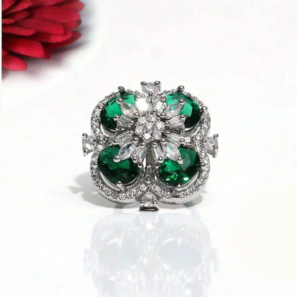 Caroline Cocktail Adjustable Ring