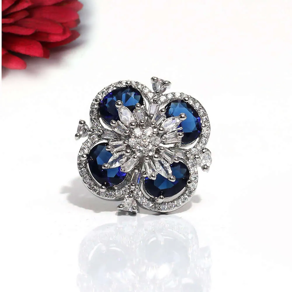 Caroline Cocktail Adjustable Ring