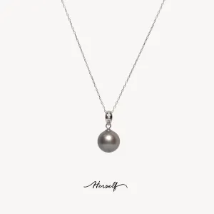 Classic Tahiti Pearl Pendant Necklace 18K Gold