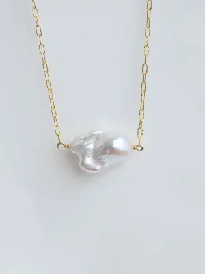 Cloud Necklace | Baroque Pearl