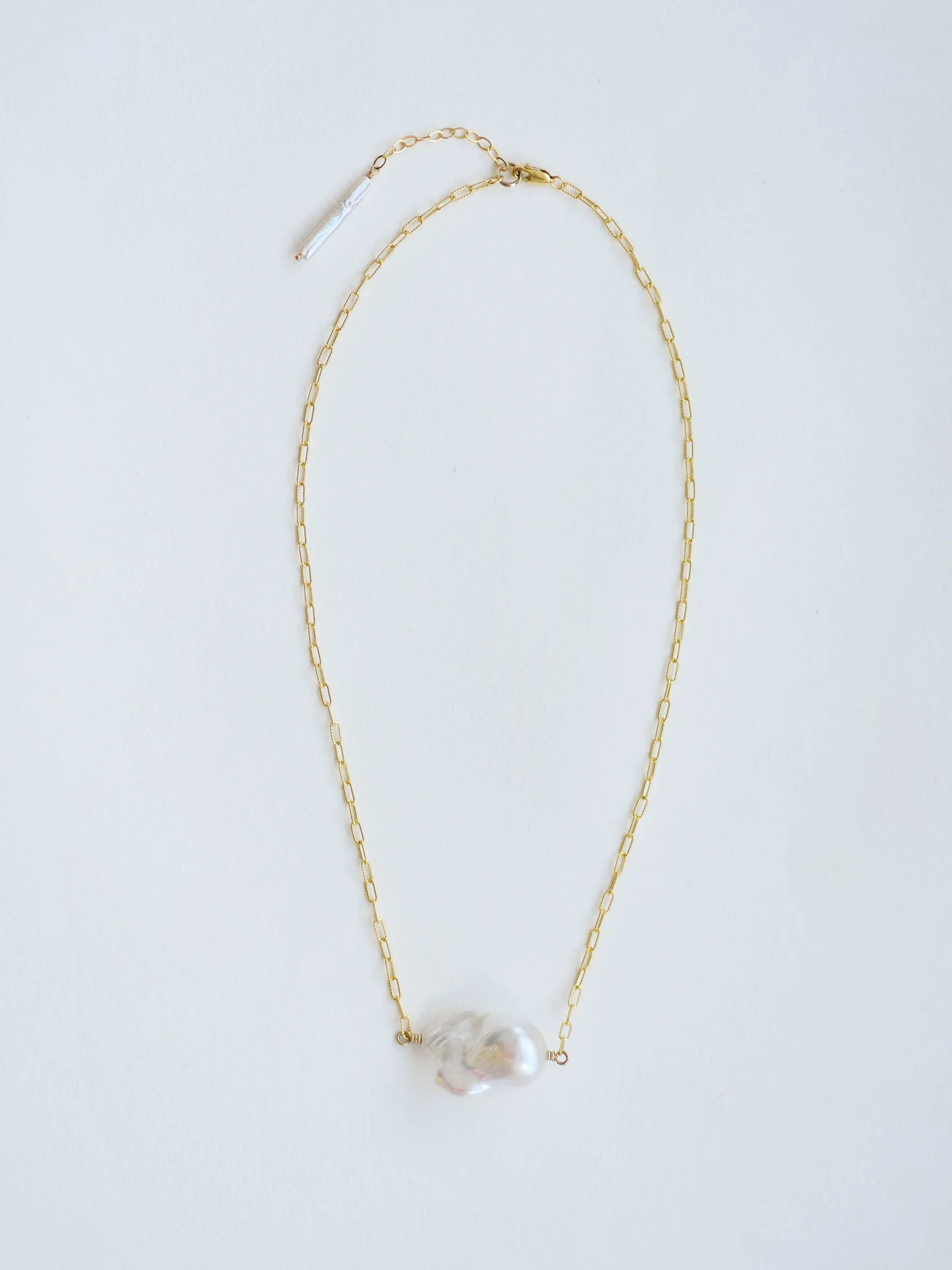 Cloud Necklace | Baroque Pearl