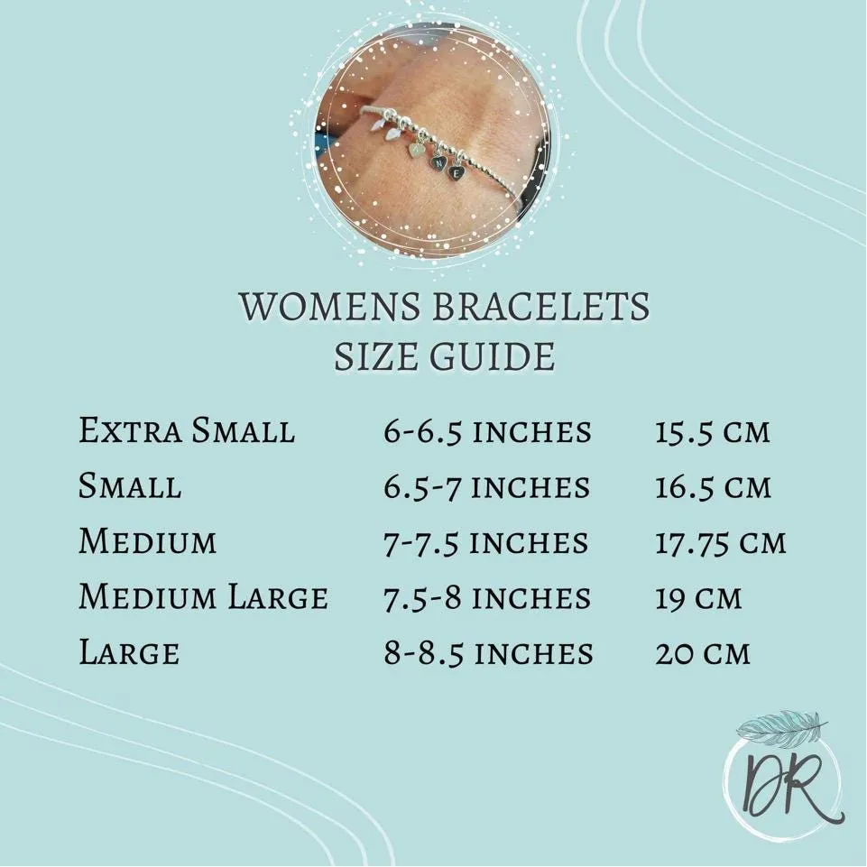 Cubic Zirconia Birthstone Bracelet, Birthday gift for women