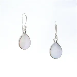Dew Drop Mother of Pearl Earrings Medium