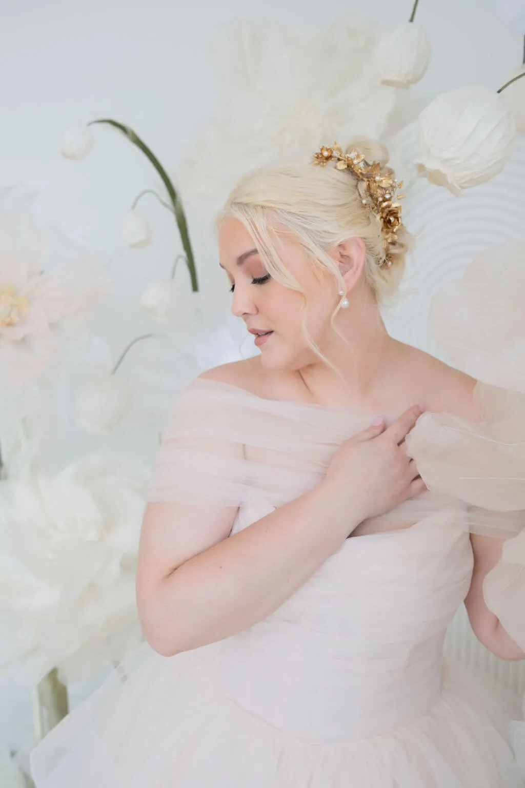 DIANE Pearl Drop Baroque Style Earrings