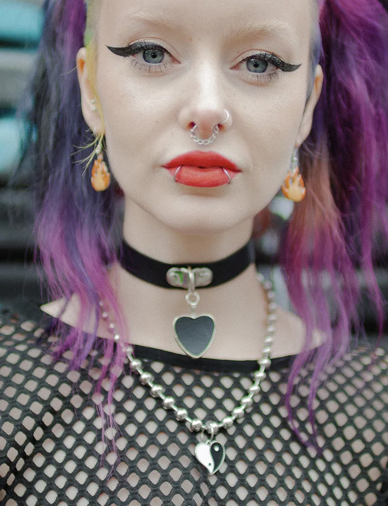 DRAZIC NECKLACE - YIN YANG HEART
