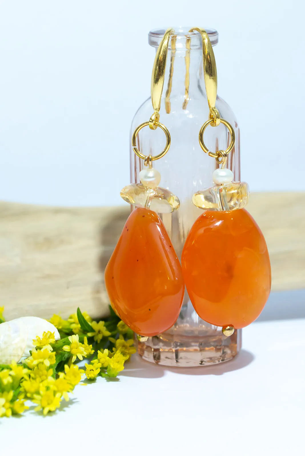 Earrings Histoire Desert Sun