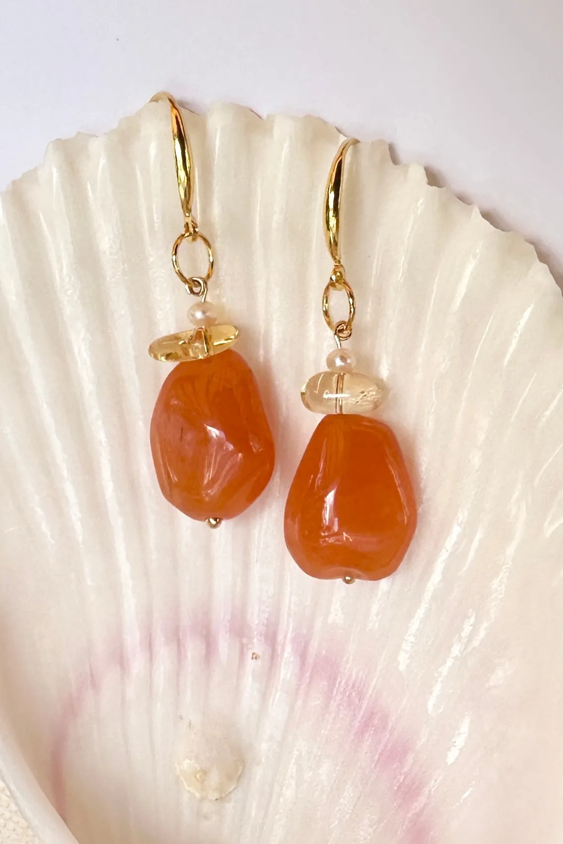Earrings Histoire Desert Sun