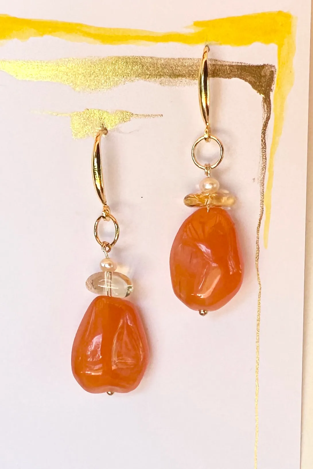Earrings Histoire Desert Sun