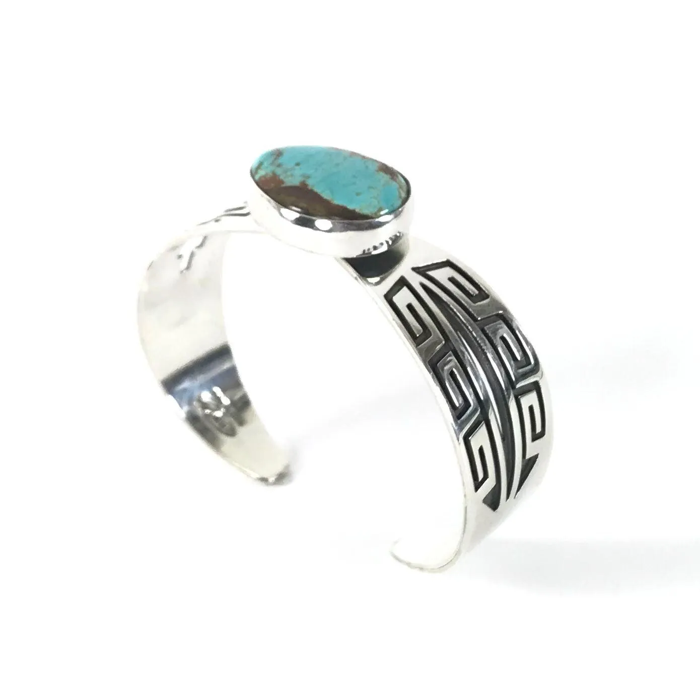 Everett and Mary Teller Royston Turquoise Overlay Bracelet