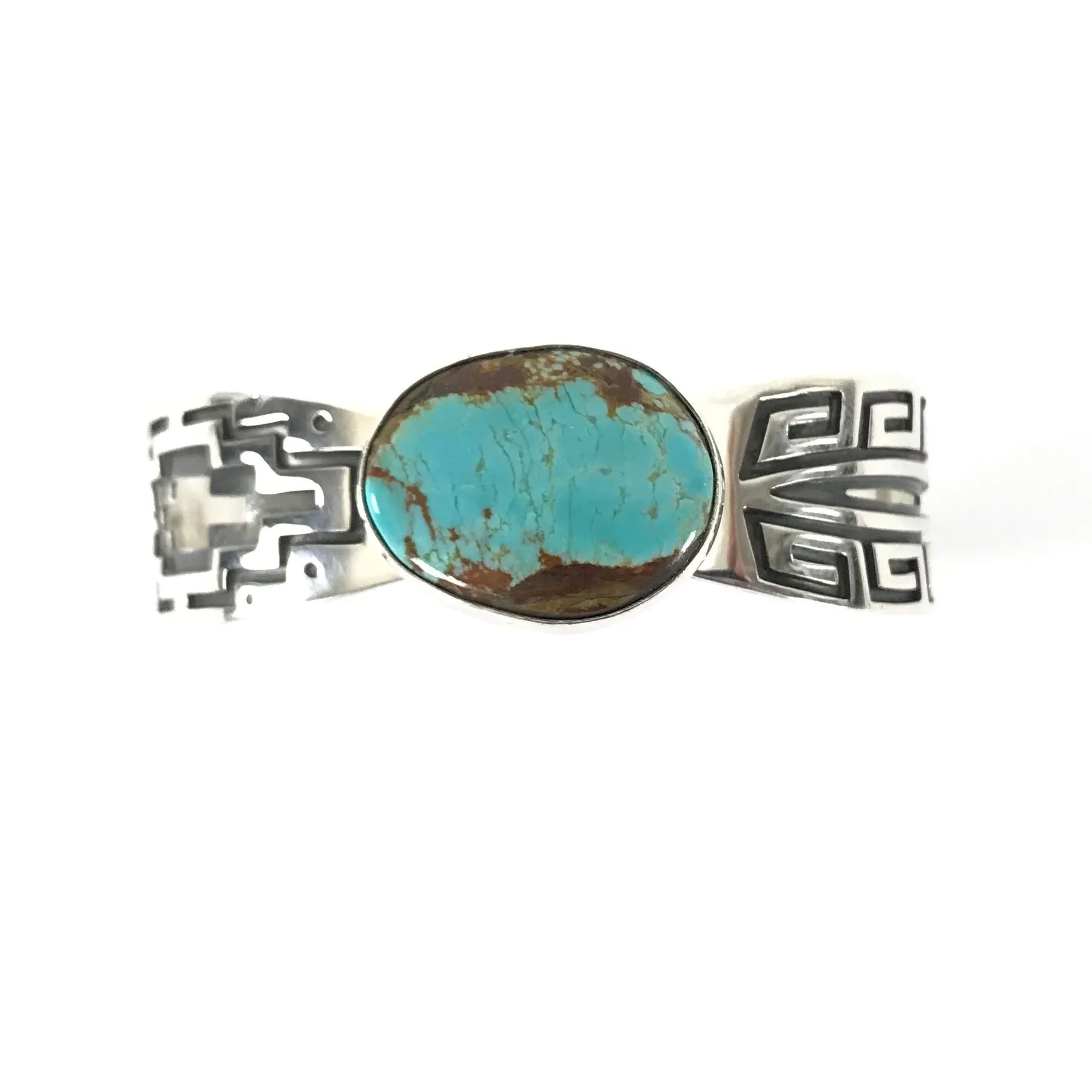Everett and Mary Teller Royston Turquoise Overlay Bracelet