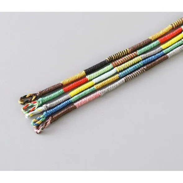 Free   Shipping Unisex Handmade Woven Thread Wrap Rope Knot Bracelets