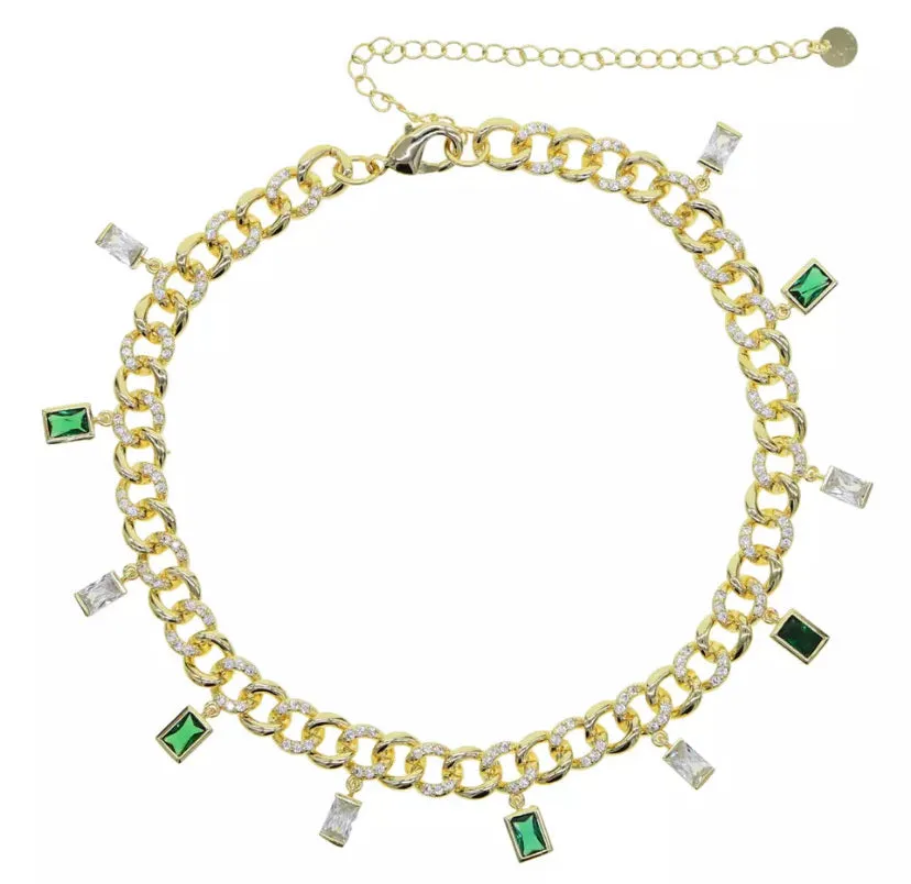 Gem Stone Choker