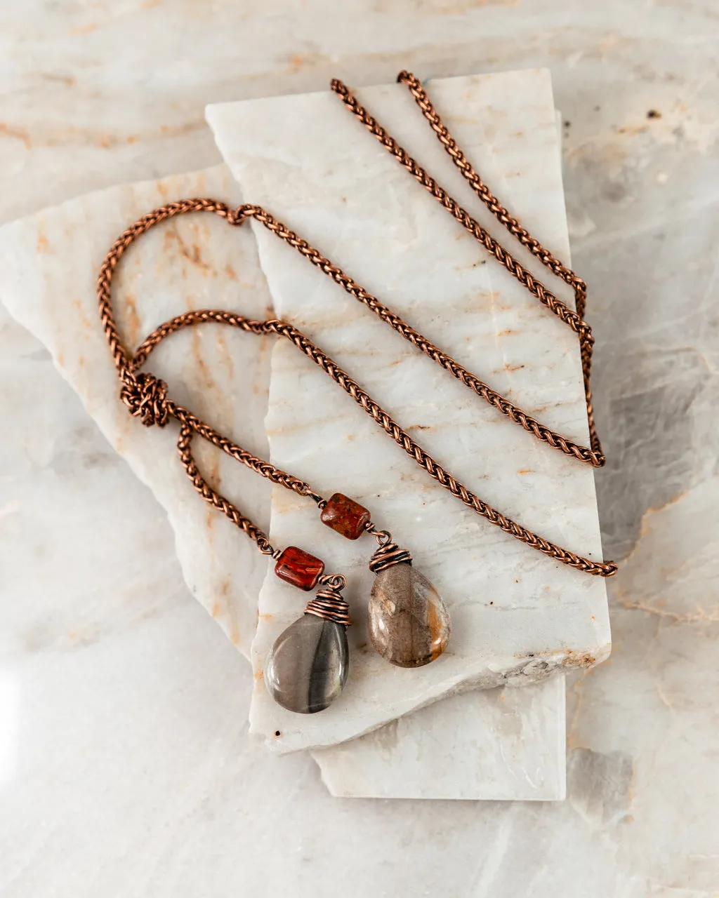 Hallie Lariat Necklace