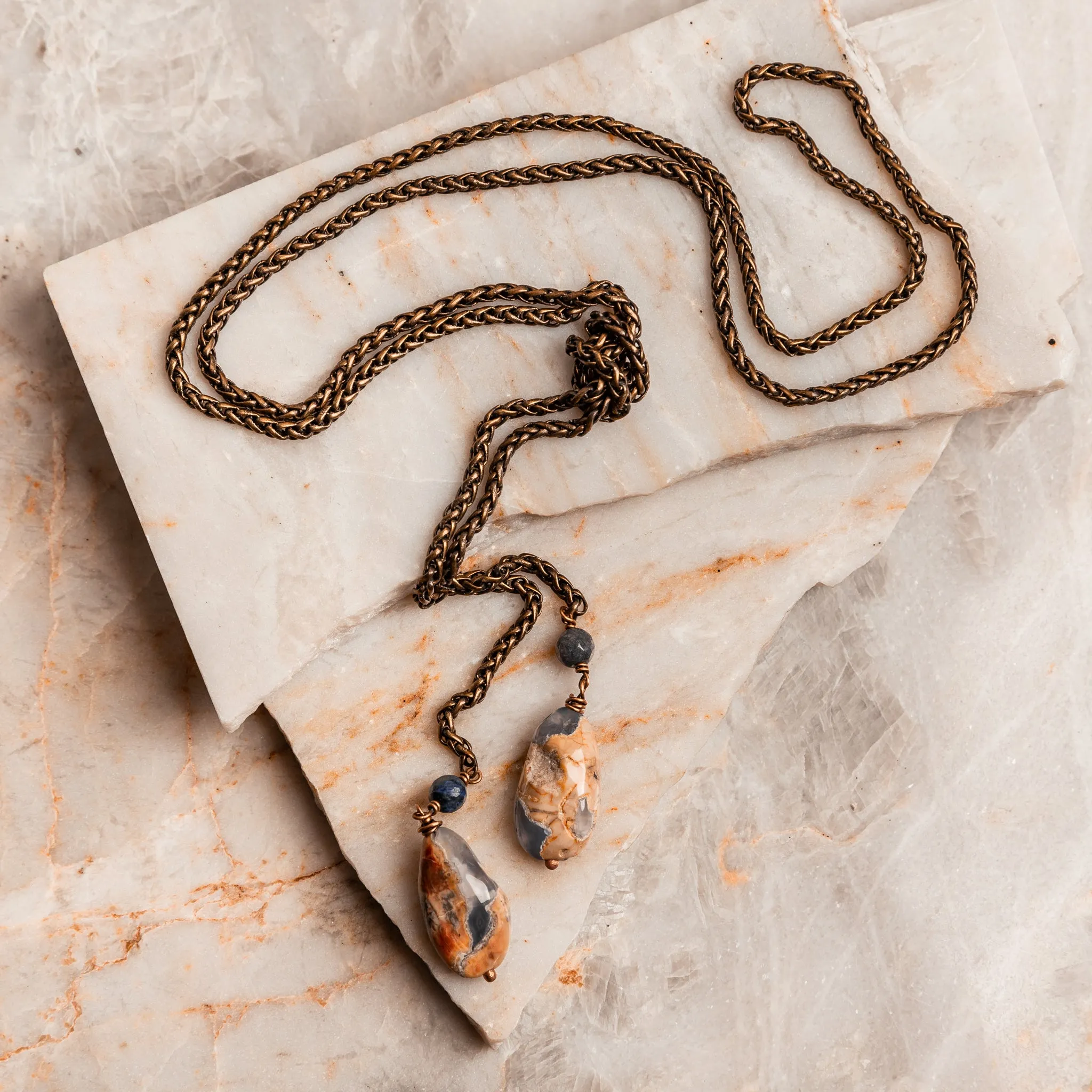Hallie Lariat Necklace