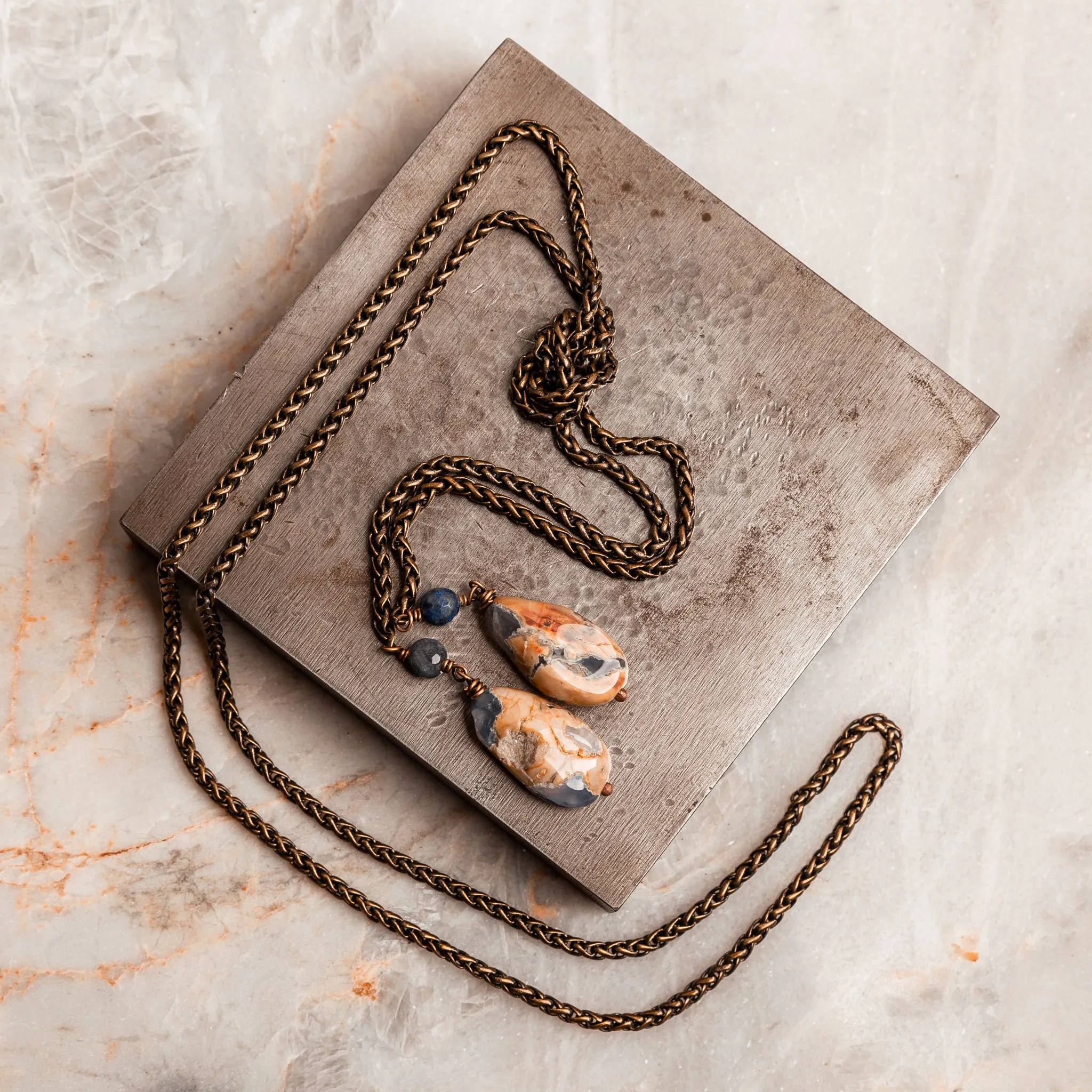 Hallie Lariat Necklace