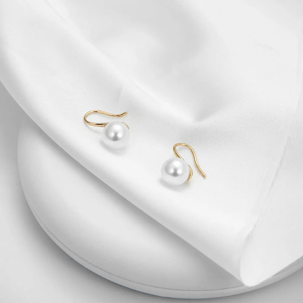 High Heel Pearl Earrings