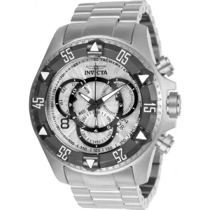 Invicta Men's Excursion Quartz Chronograph 200m Stainless Steel Watch 24262