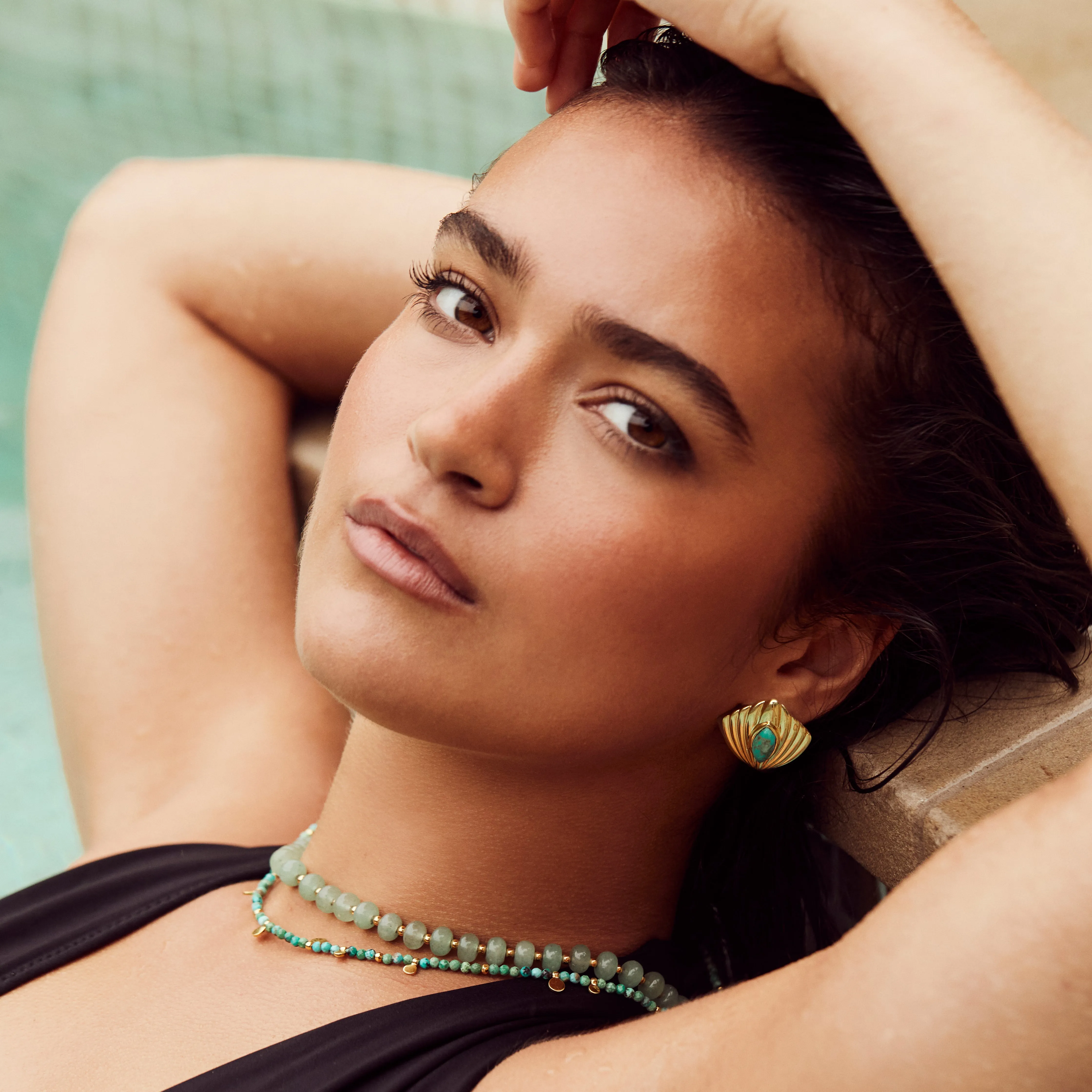 Jade Beaded Necklace