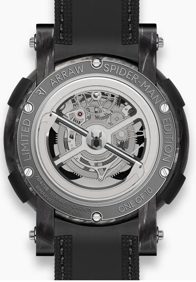 JR Watches ARRAW Spider Man Stealth Tourbillon 45mm
