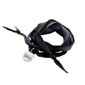 Kabbalah Blessing Charm Token Silk Cord Choker