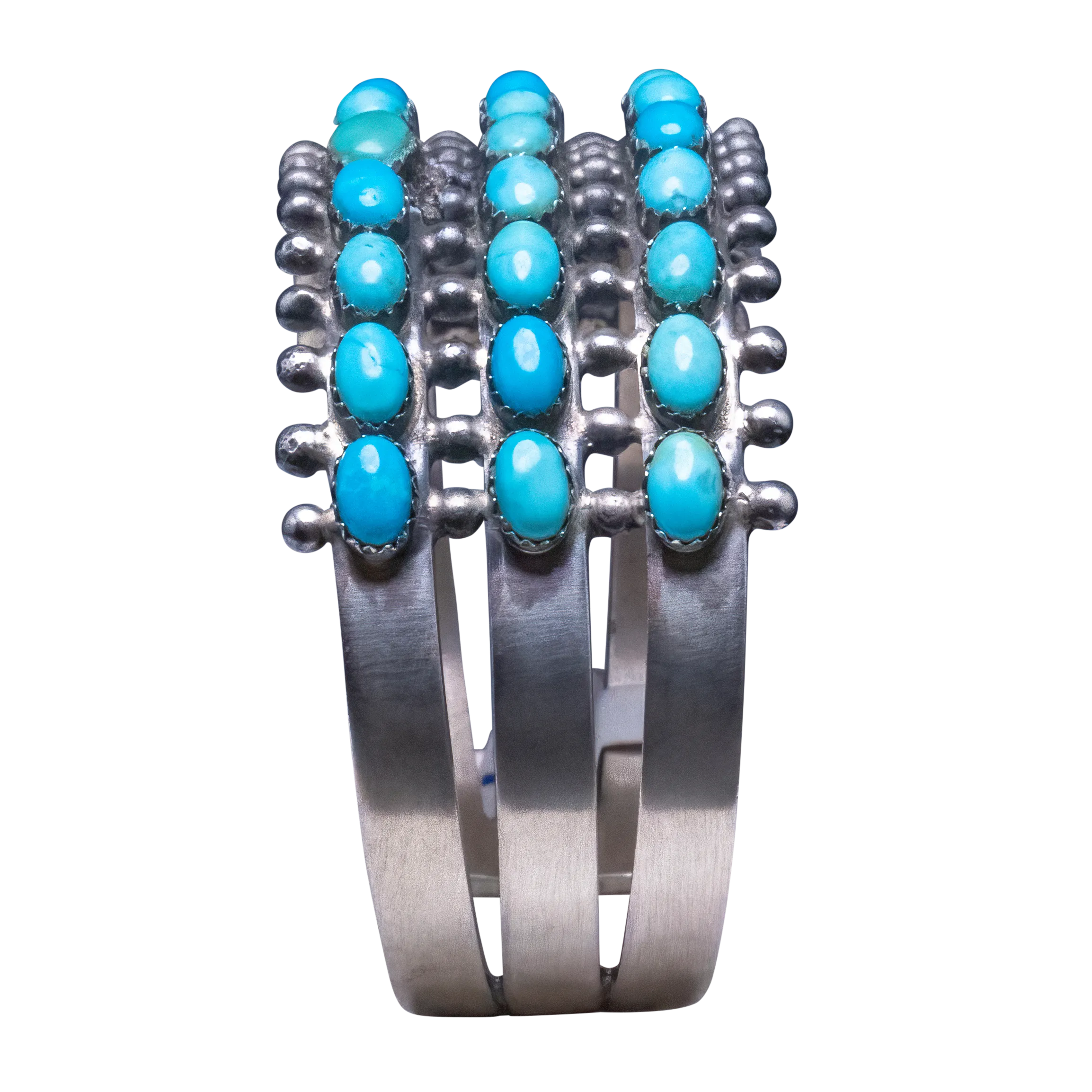Kingman Turquoise Seed Cuff | Paul Livingston
