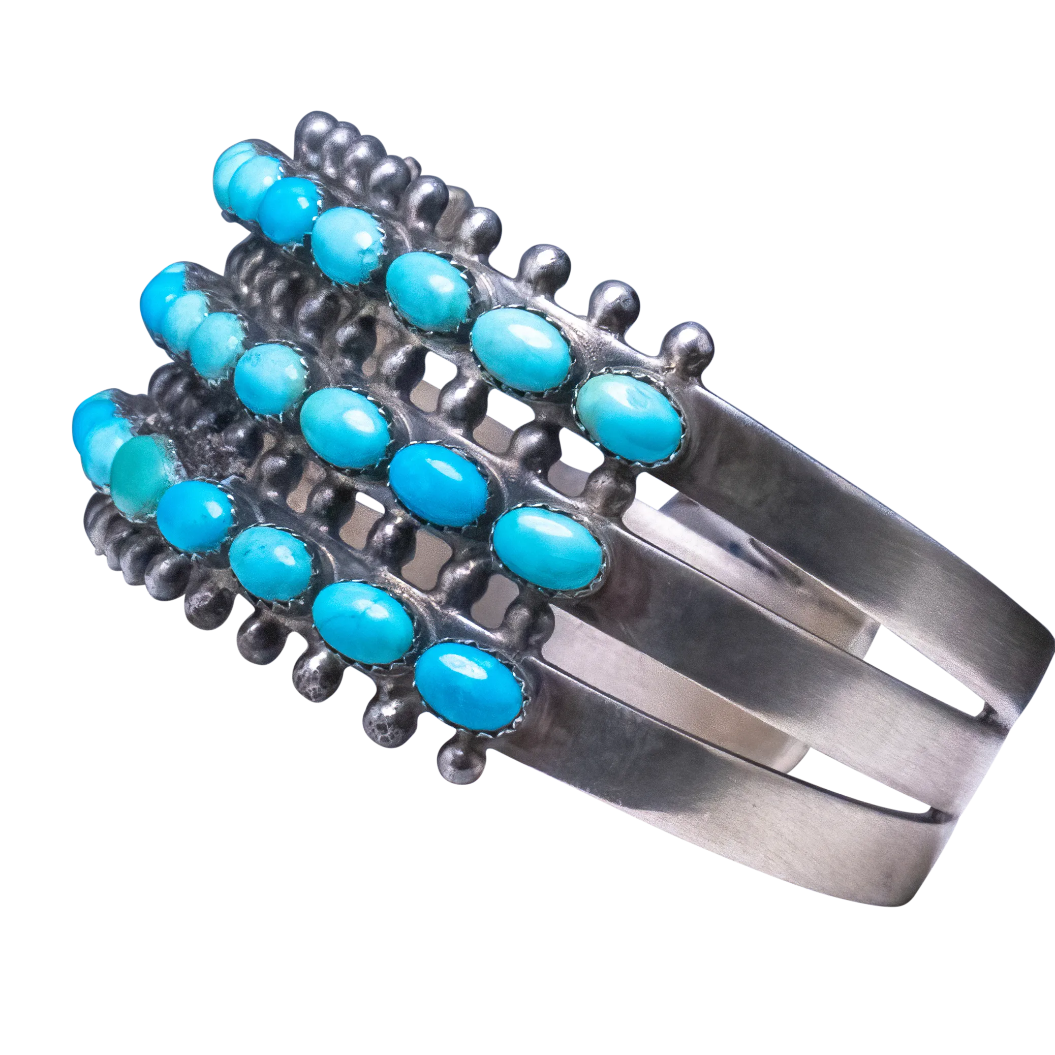 Kingman Turquoise Seed Cuff | Paul Livingston